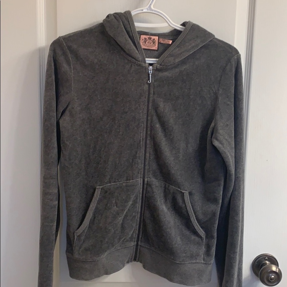 JUICY COUTURE velour sweater size M